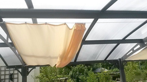Sonnensegel - 420 cm x 140 cm - Seilspanntechnik