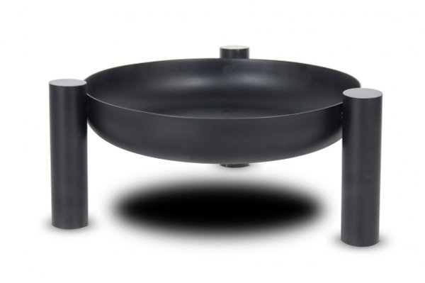 Feuerschale "Bowl" Ø 80 cm + passende Stahlpfanne "Chamber" Ø 70 cm
