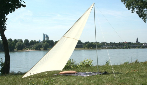 Dreieck Sonnensegel für Camping und Freizeit