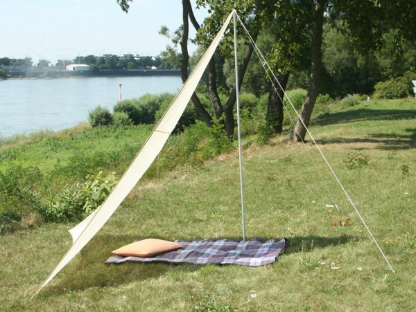 Dreieck Sonnensegel für Camping und Freizeit